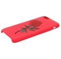 EMBROIDERY ROSE PHONE CASE IPHONE 6 4.7 '' A1586 / A1688 RED