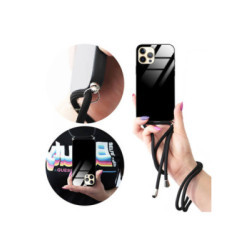 CROSS GLAM CASE FOR TELEPHONE APPLE IPHONE 12 PRO MAX BLACK