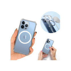 ANTI-SHOCK CASE WITH MAGSAFE FOR APPLE IPHONE 13 PRO TRANSPARENT