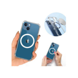 ANTI-SHOCK CASE WITH MAGSAFE FOR APPLE IPHONE 14 TRANSPARENT