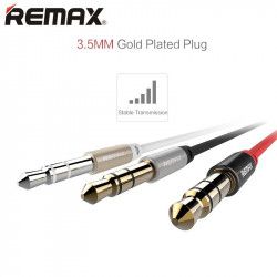 REMAX JACK-JACK 3.5mm CABLE RM-L100 1m RED