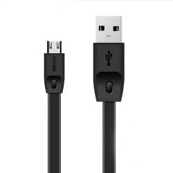 USB MICRO USB CABLE REMAX RC-001m 1m BLACK