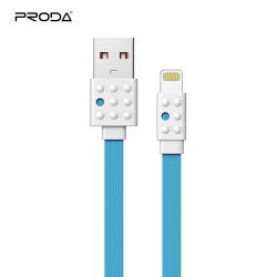 USB CABLE REMAX PC-01i LIGHTNING BLUE