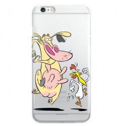 IPHONE 6 PLUS PHONE CASE A1522 CARTOON NETWORK KK176 CLASSIC COW AND CHICKEN