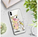 IPHONE XS MAX A1921 CARTOON NETWORK KK176 CLASSIC TUBE AND CHICKEN CASE