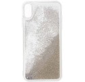LIQUID PEARL RUBBER FOR IPHONE XS MAX 'SILVER PHONE