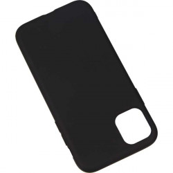 SMOOTH RUBBER CASE FOR IPHONE 11 BLACK
