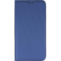 BOOK MAGNET CASE FOR IPHONE 11 PRO MAX 6.5 NAVY PHONE "