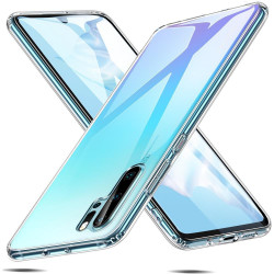 CLEAR GLASS CASE FOR HUAWEI P30 PHONE