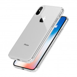 CLEAR GLASS CASE FOR IPHONE X / XS PHONE