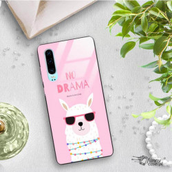 BLACK CASE GLASS CASE FOR HUAWEI P30 ST_ALP102 PHONE