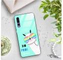 BLACK CASE GLASS CASE FOR HUAWEI P20 PRO PHONE ST_ALP103