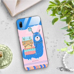 BLACK CASE GLASS CASE FOR HUAWEI P SMART 2019 PHONE ST_ALP109