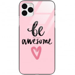 BLACK CASE GLASS CASE FOR PHONE APPLE IPHONE 11 PRO MAX ST_LAD108