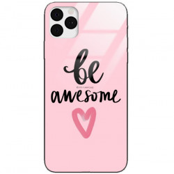 BLACK CASE GLASS CASE FOR PHONE APPLE IPHONE 11 PRO ST_LAD108