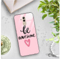 BLACK CASE GLASS CASE FOR HUAWEI MATE 20 LITE ST_LAD108