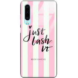 BLACK CASE GLASS CASE FOR HUAWEI P30 ST_LAD141 PHONE