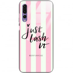 BLACK CASE GLASS CASE FOR HUAWEI P20 PRO PHONE ST_LAD141