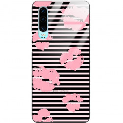 BLACK CASE GLASS CASE FOR HUAWEI P30 ST_LAD147 PHONE