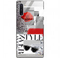 BLACK CASE GLASS CASE FOR PHONE SAMSUNG GALAXY NOTE 10 ST_LUXURY104