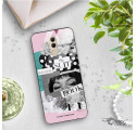 BLACK CASE GLASS CASE FOR HUAWEI MATE 20 LITE ST_LUXURY117 PHONE