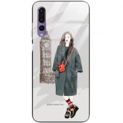 BLACK CASE GLASS CASE FOR HUAWEI P20 PRO ST_STF100 PHONE