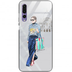BLACK CASE GLASS CASE FOR HUAWEI P20 PRO ST_STF101