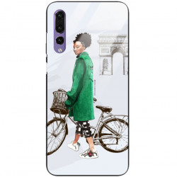 BLACK CASE GLASS CASE FOR HUAWEI P20 PRO PHONE ST_STF103