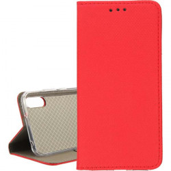 BOOK MAGNET CASE FOR HUAWEI Y6 2019 RED PHONE