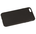 RUBBER SMOOTH PHONE CASE IPHONE 6 4.7 '' A1586 / A1688 BLACK
