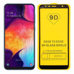 HARDENED BLACK IRON GLASS 9D FOR TELEPHONE SAMSUNG GALAXY A01 TRANSPARENT